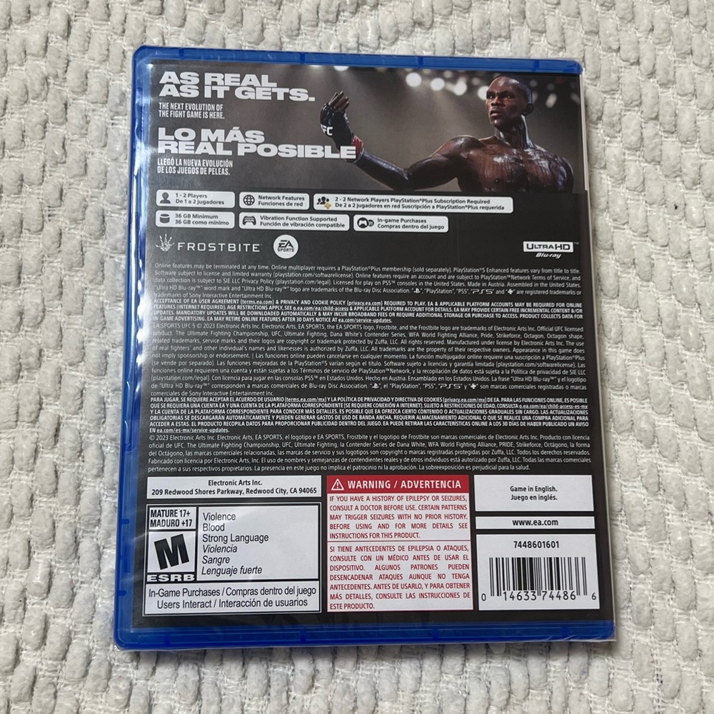 ๐ฅNew UFC 5 for PS5 (SEALED)๐ฅ - Picture 8 of 8